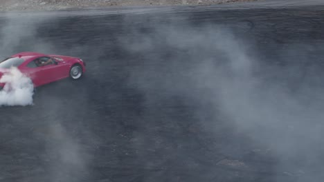 Done-shot-of-a-Scion-FRS-muscle-and-sports-cars-doing-doughnuts-and-burnouts-with-a-car-club-in-the-Angeles-National-Forest-in-Southern-California