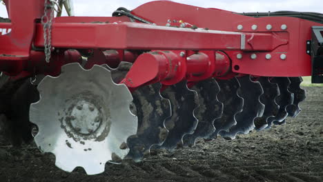 Sharp-cultivators-sowing-machine.-Farming-equipment-for-field-sowing