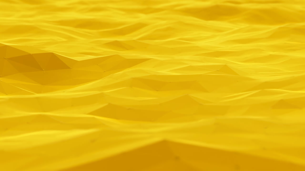 Golden Undulating Waves On Textured Surface Creating Calm Ambient Motion, Soft Sunlit Glow Across Smooth Folds