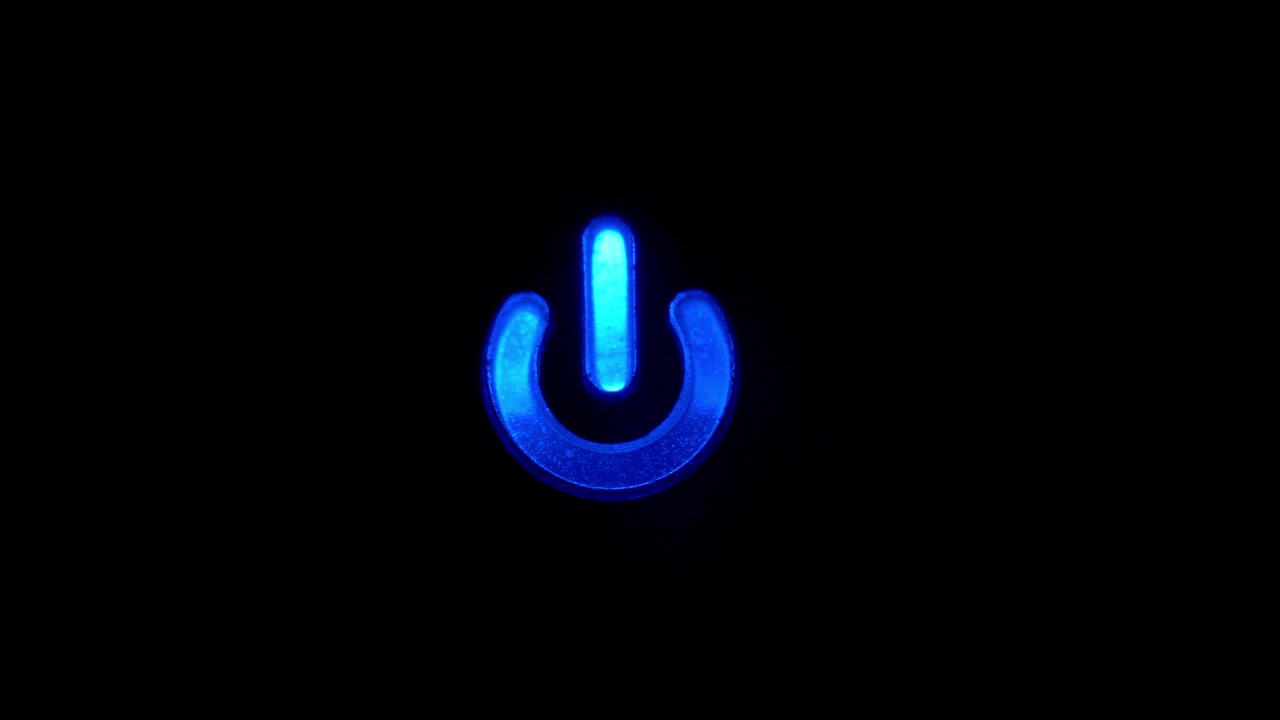 Pressing Stand By Power Button To Turn On and Off the Device in the Dark
