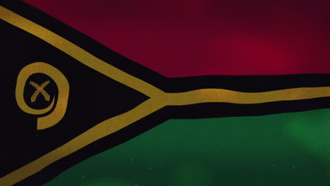 La-Bandera-Ondeante-Nacional-De-Vanuatu