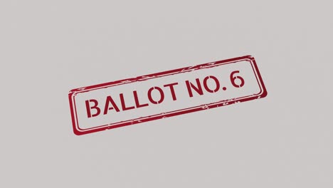 BALLOT-NUMBER-6-Stamp