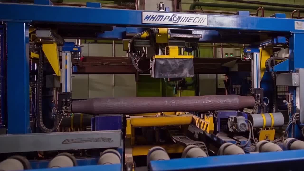 línea de producción automatizada de tubos