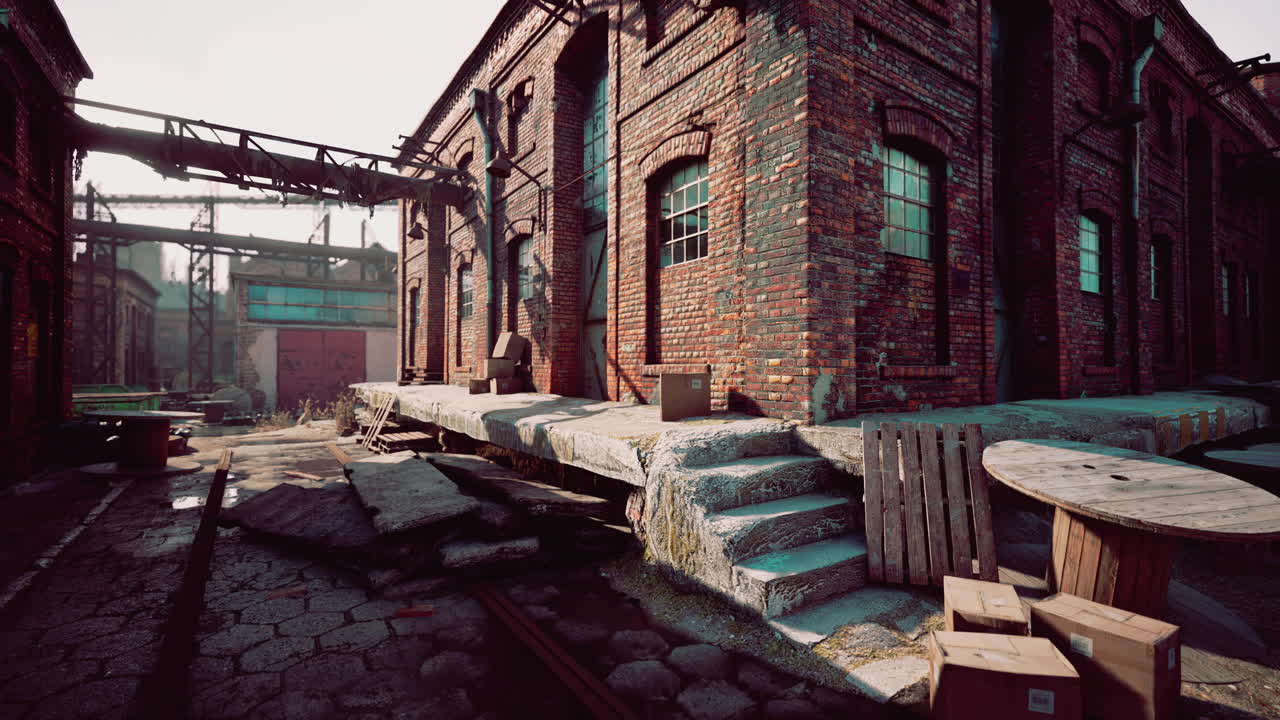 동유럽 의 옛 화학 공장