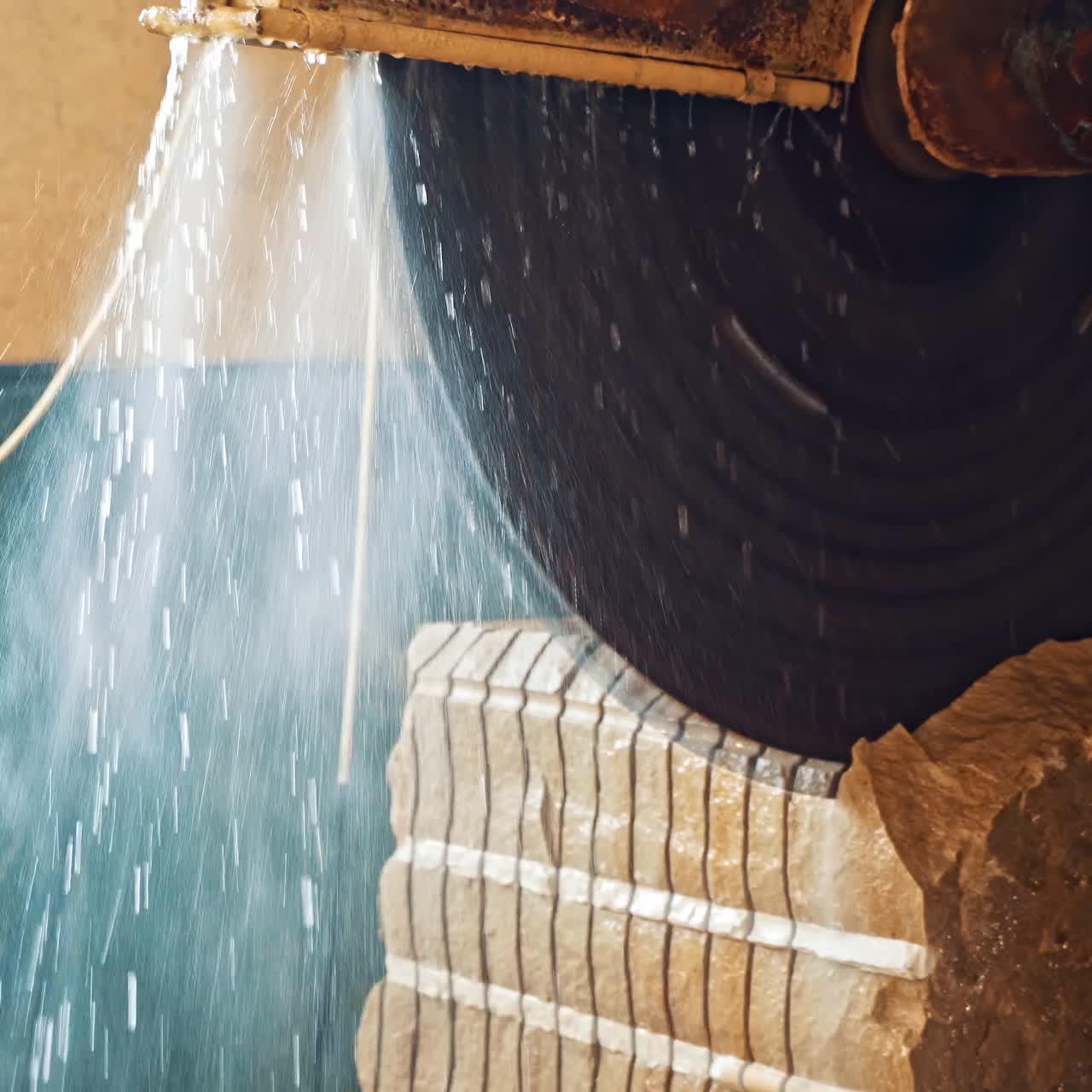 Machine for marble in factory