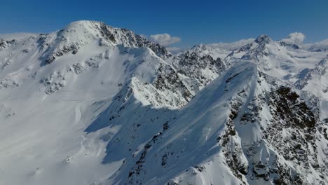 El-Mundo-Helado-Del-Glaciar-Kaunertal-En-Tirol,-Austria