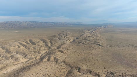 Beautiful-Aerial-Over-The-San-Andreas-Earthquake-Fault-On-The-Carrizo-Plain-In-Central-California