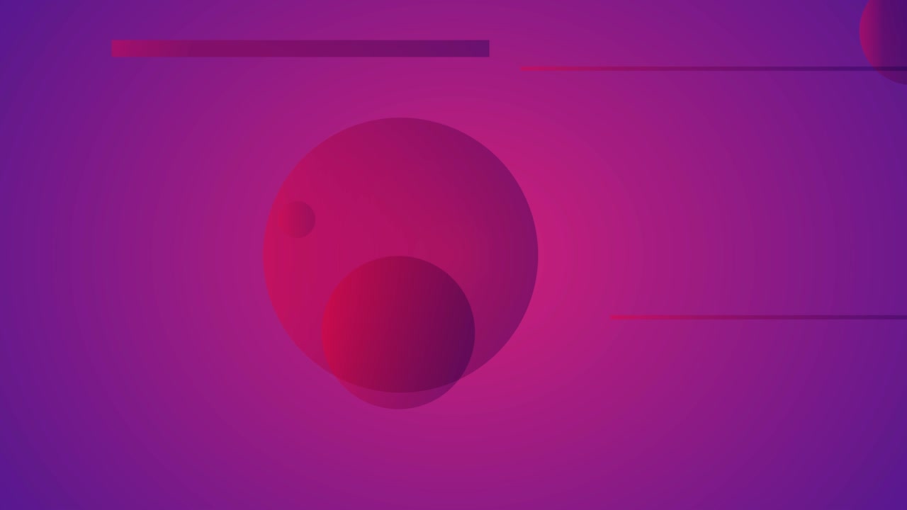 Planets and asteroids. Abstract background with stripes and spheres.