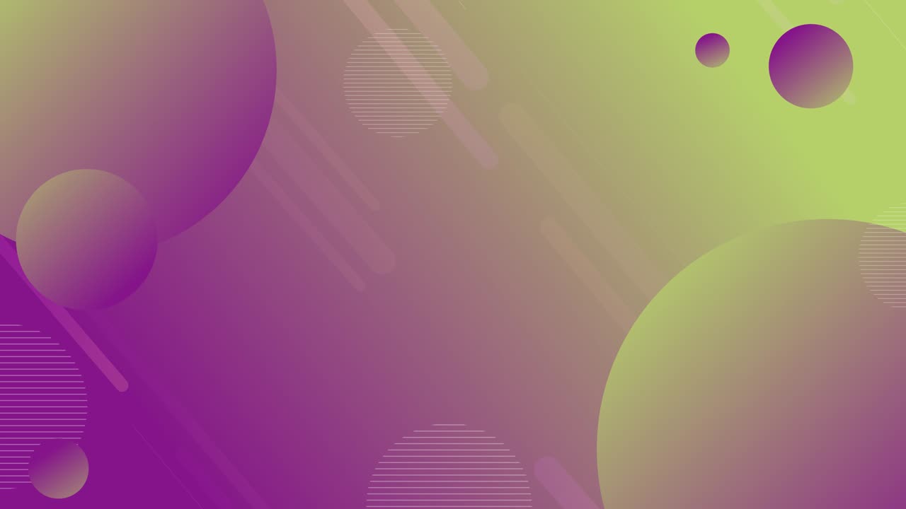 Trendy colors shape abstract background. Orange and purple layout. Motion design elements, copy space