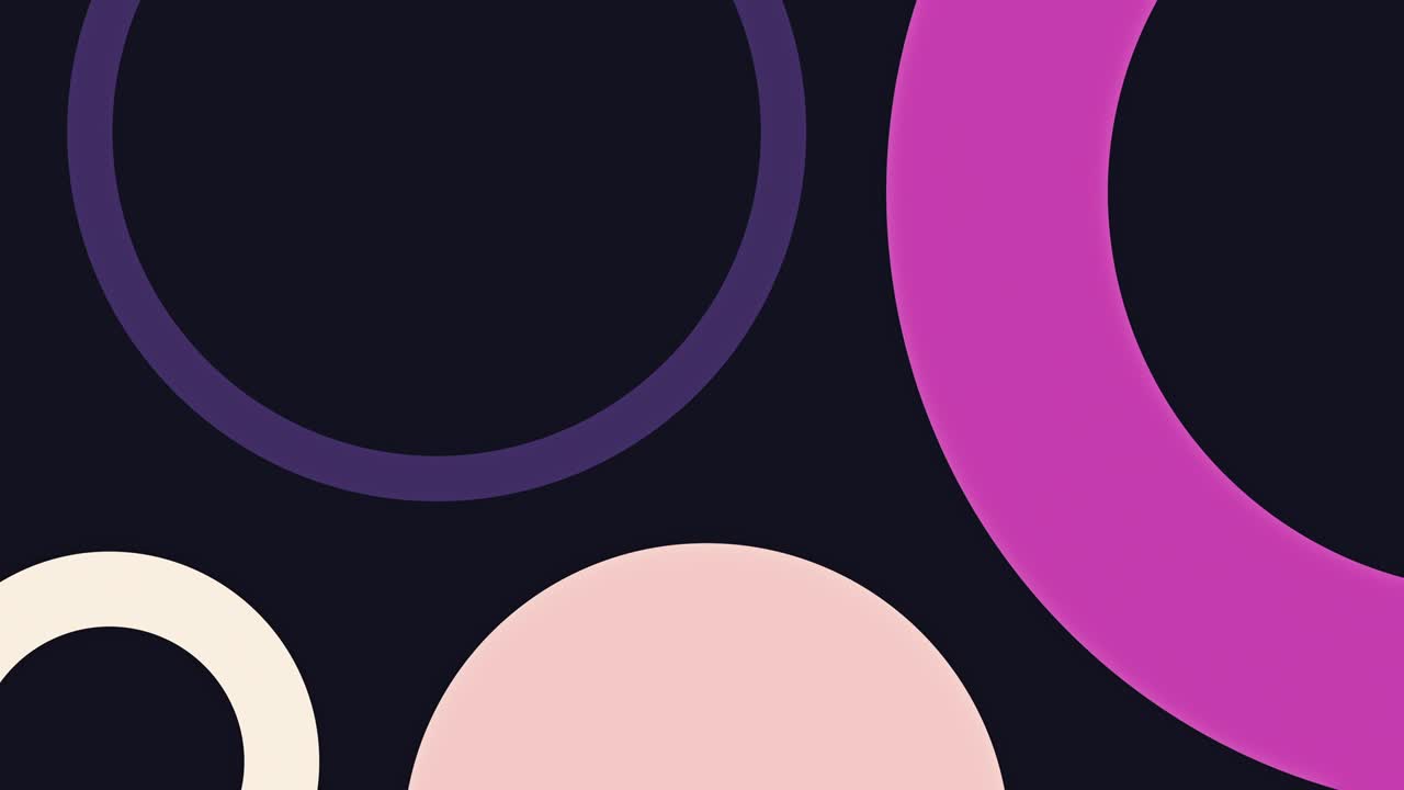 formas circulares de desplazamiento lento