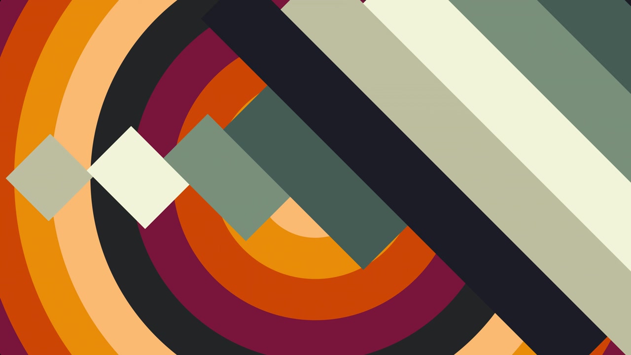 4K Flat Transition Element 6 (with alpha channel)