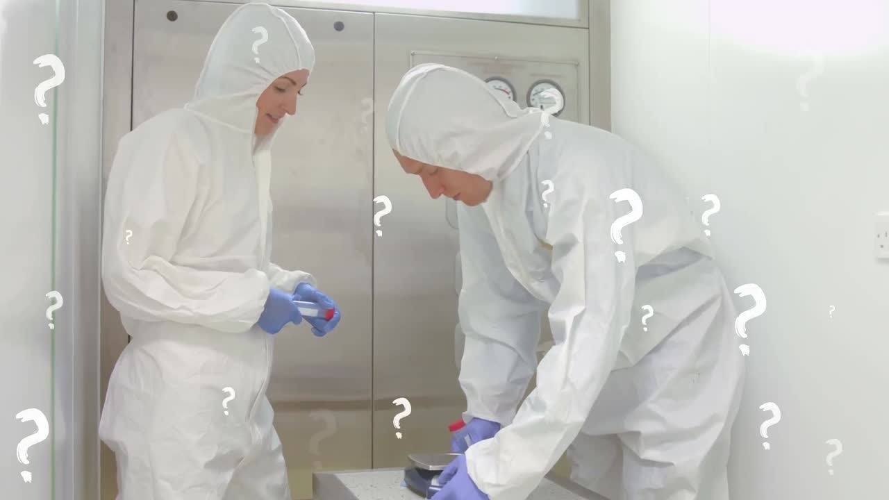 코카시안 과학자 들 의 대화 에 대한 질문 점 의 애니메이션