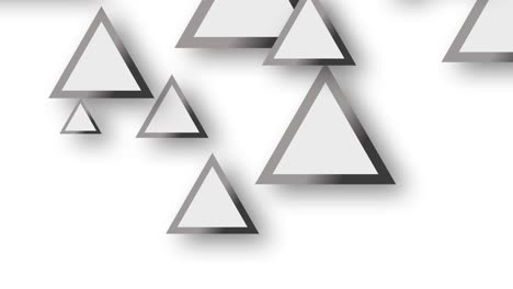 el fondo de los triángulos abstractos