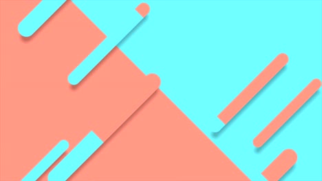 pink blue abstract minimal geometric video animation