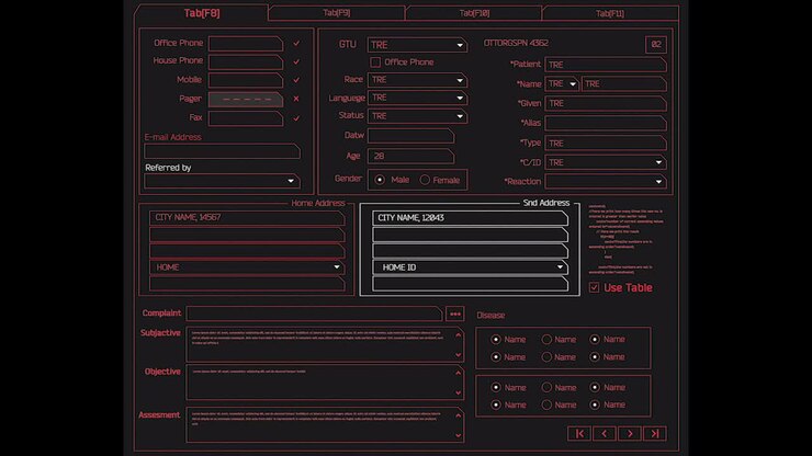 Retro HUD UI