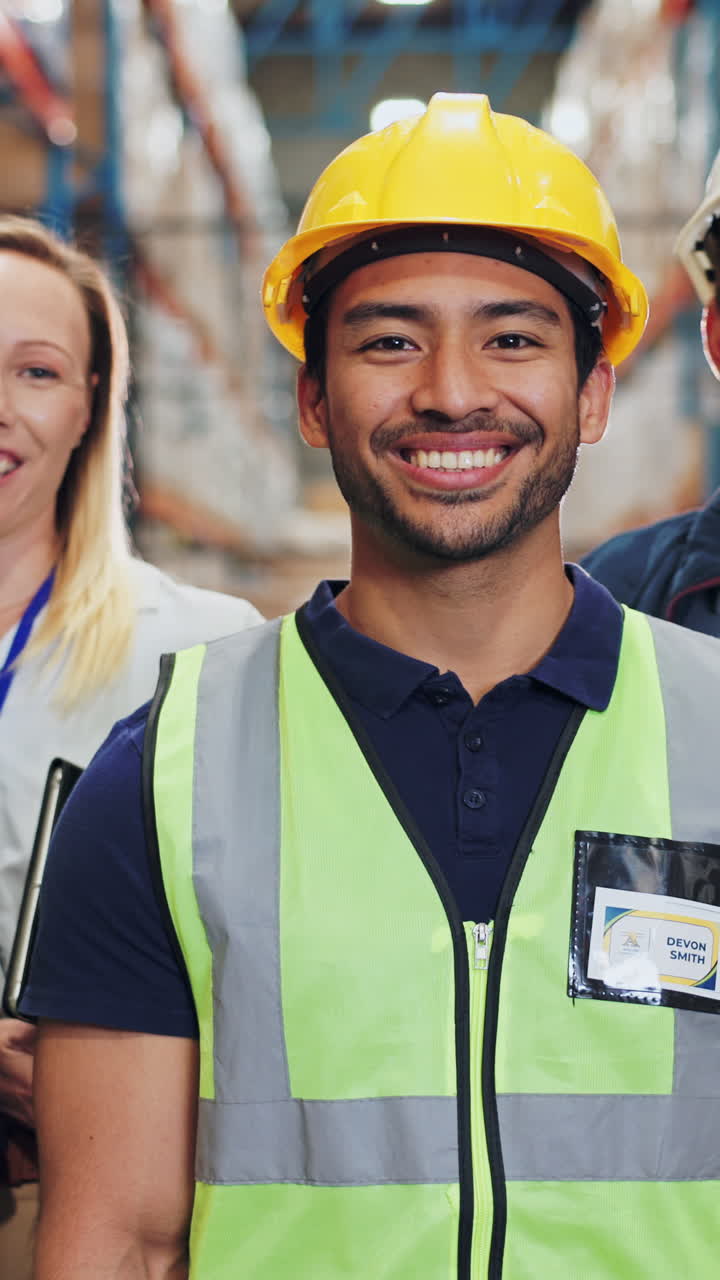 Warehouse Team Portrait