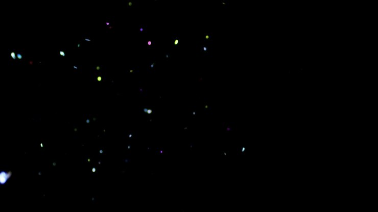 Confetti Particles with Alpha Channel