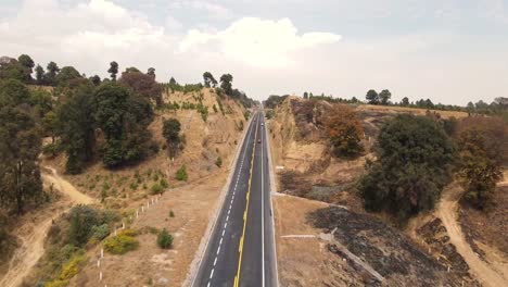 Aerial-shot-of-the-country's-highways