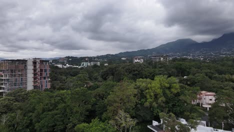 toma de drones de la ciudad de san jose en costa rica