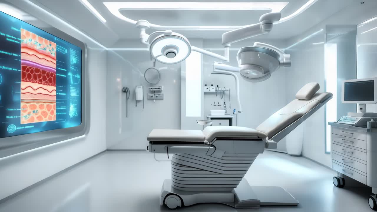 Modern Futuristic Operating Room