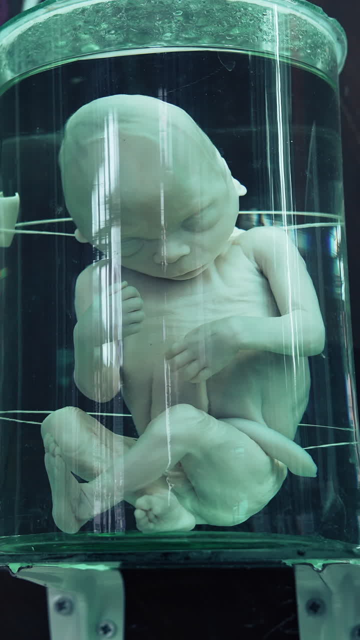 Modello di anatomia al museo di medicina