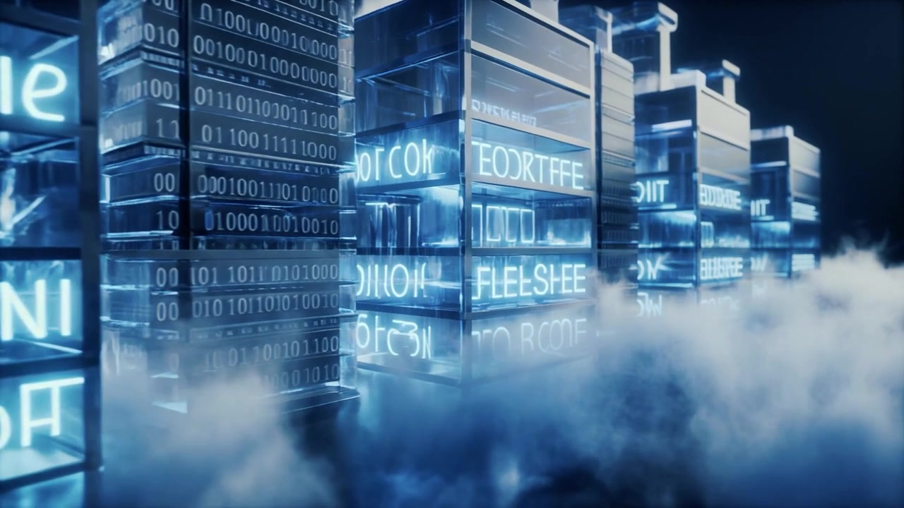 Digital Data Server Towers in Cloud Computing Environment