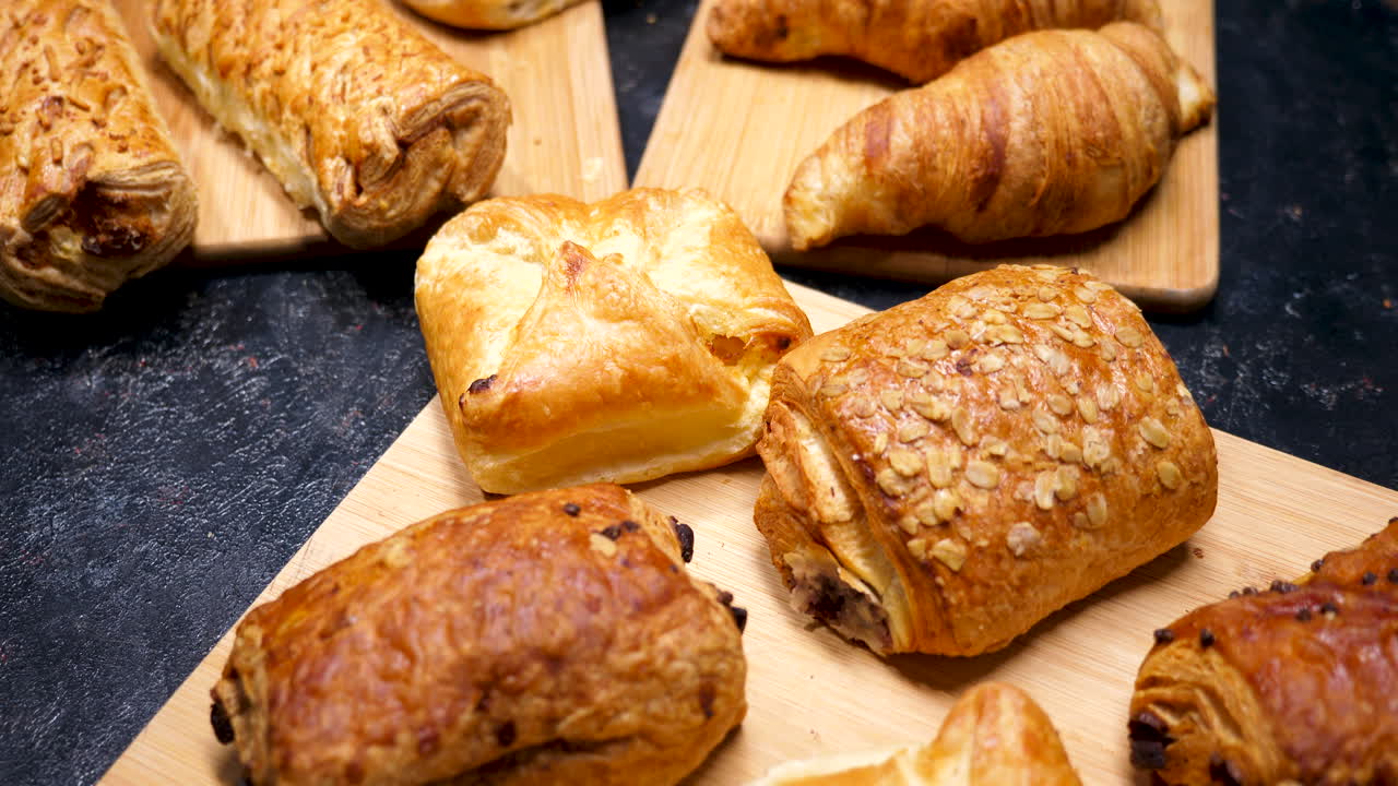 Assortment of Freshly Baked Pastries