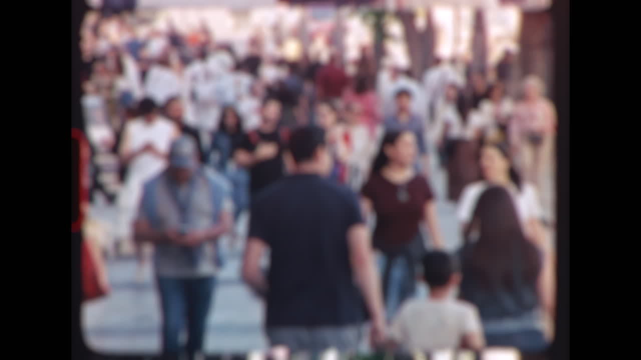 바쁜 도시 거리