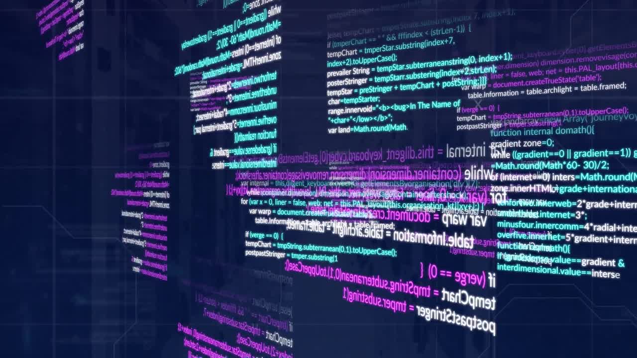 다채로운 컴퓨터 언어의 애니메이션 데이터 서버 에서