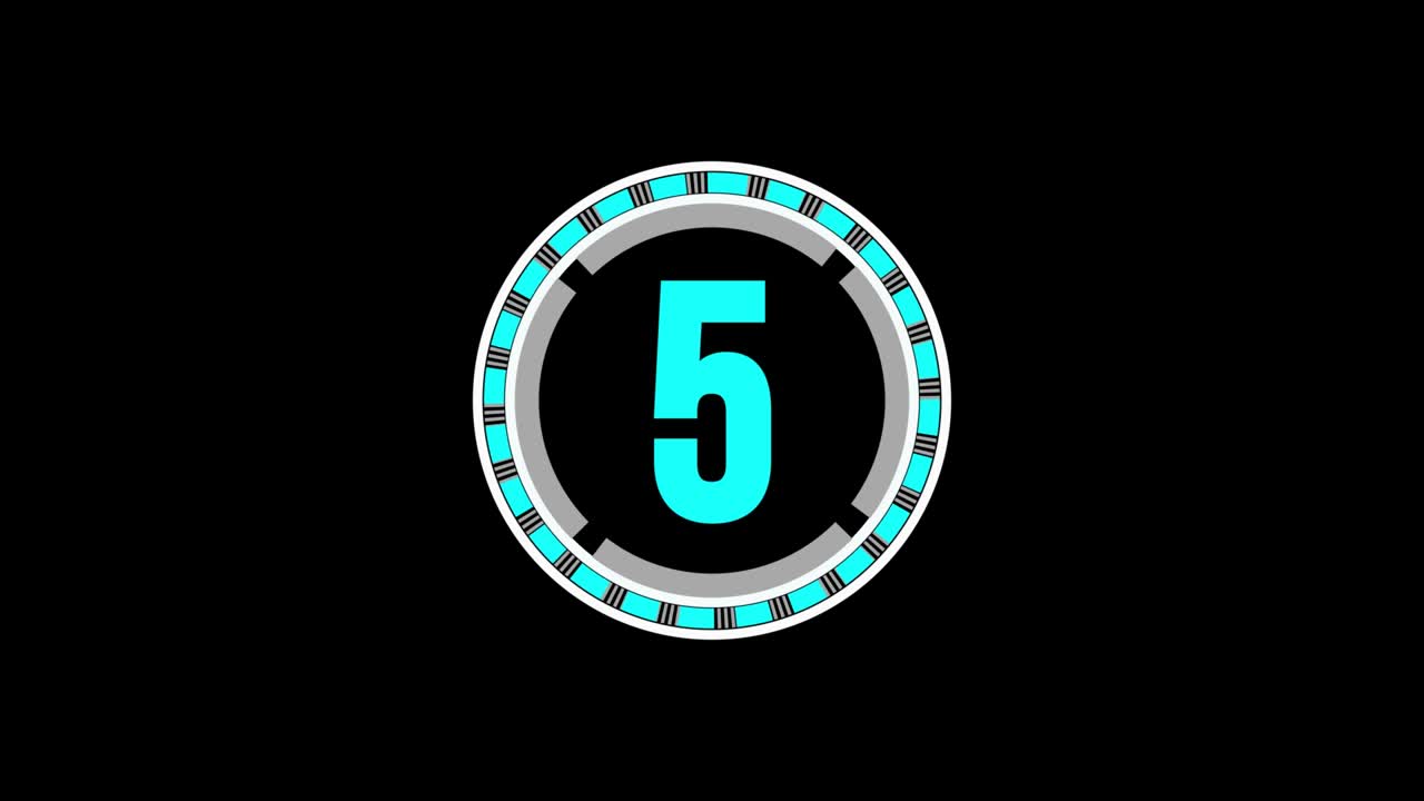 Countdown animation
