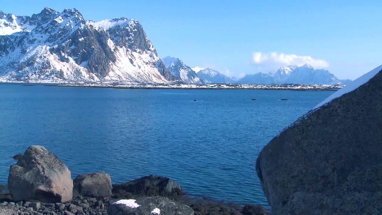 magníficos fiordos de invierno al norte del círculo polar ártico en las islas lofoten noruega 3