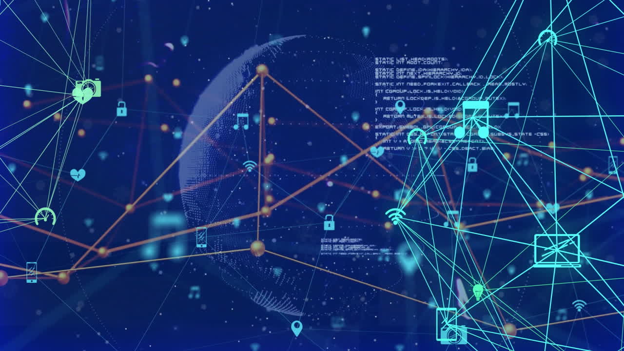 전 세계에 걸친 연결 네트워크와 데이터 처리 활성화