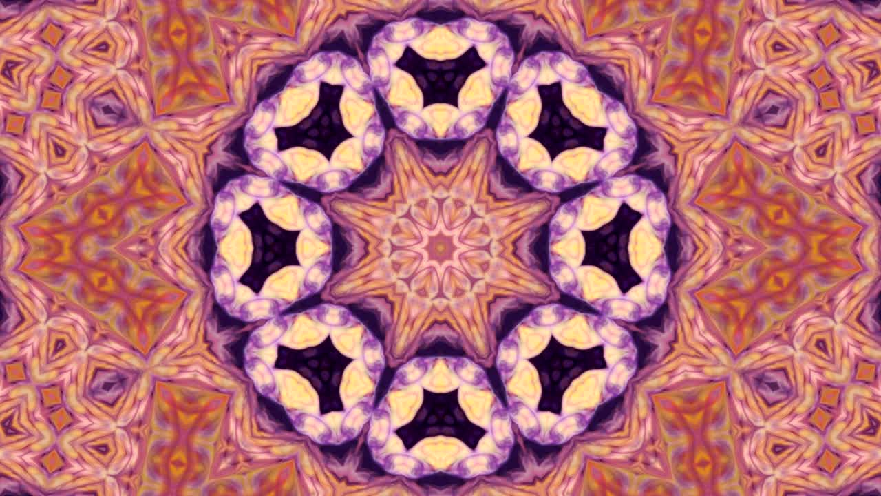 Movimento astratto di sfondo caleidoscopico colorato