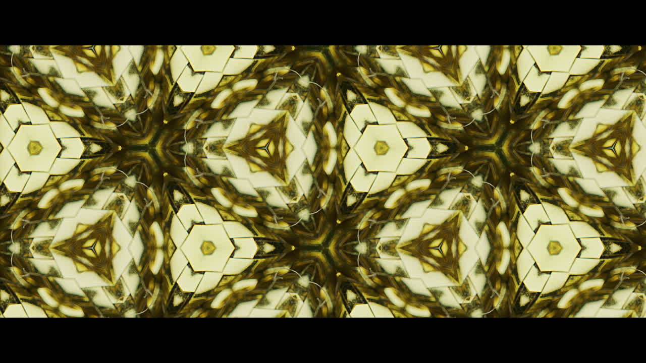 patrón geométrico dorado