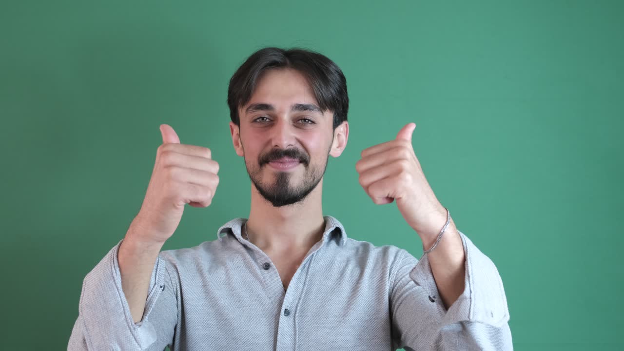 hombre, está bien, señal.