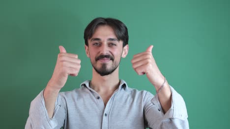 hombre, está bien, señal.