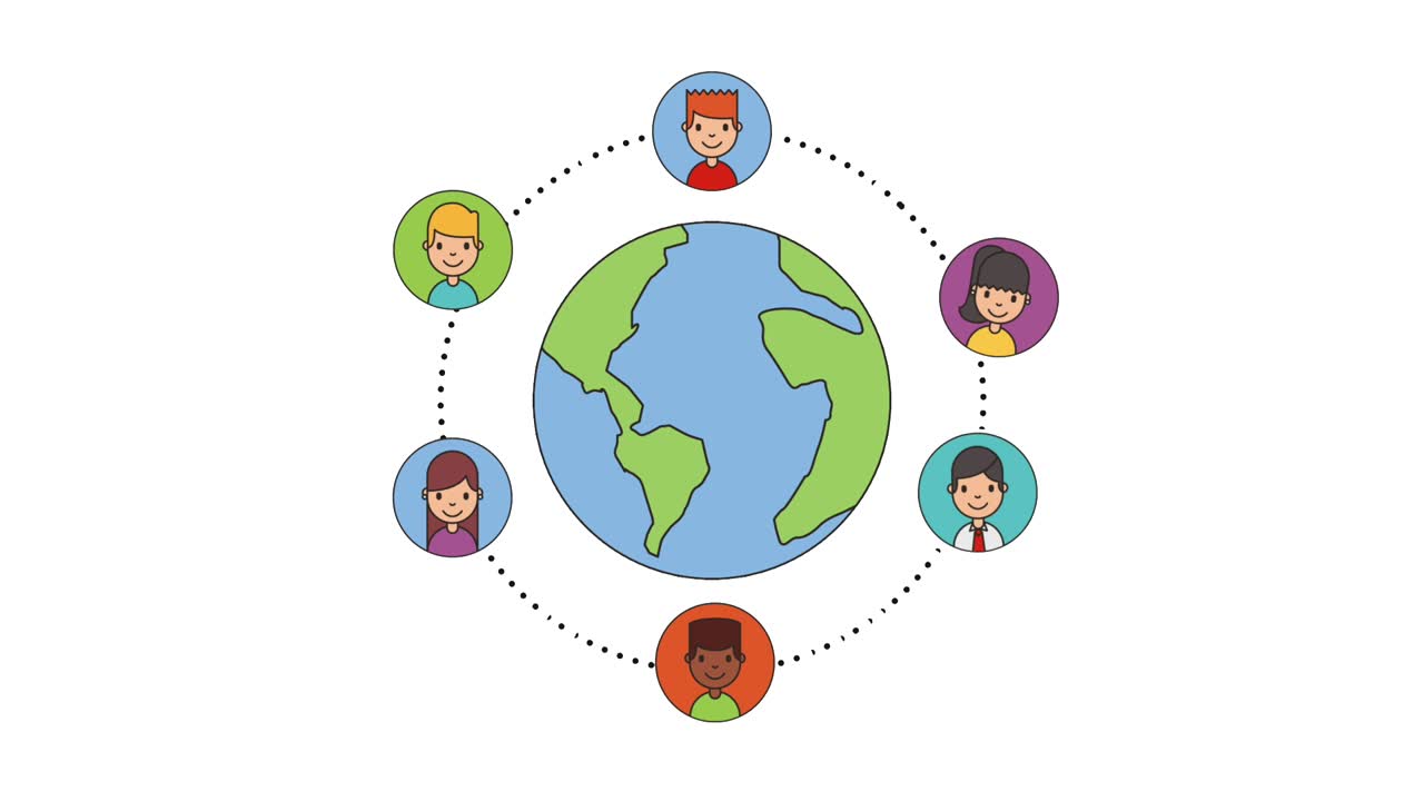 trabajo de la red de personas