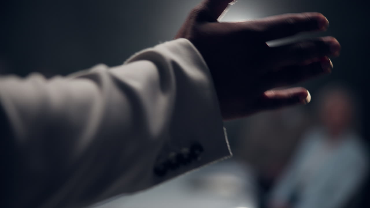 Presentation at a conference