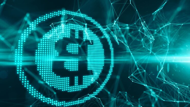 Bitcoin blockchain crypto currency digital encryption network for world money