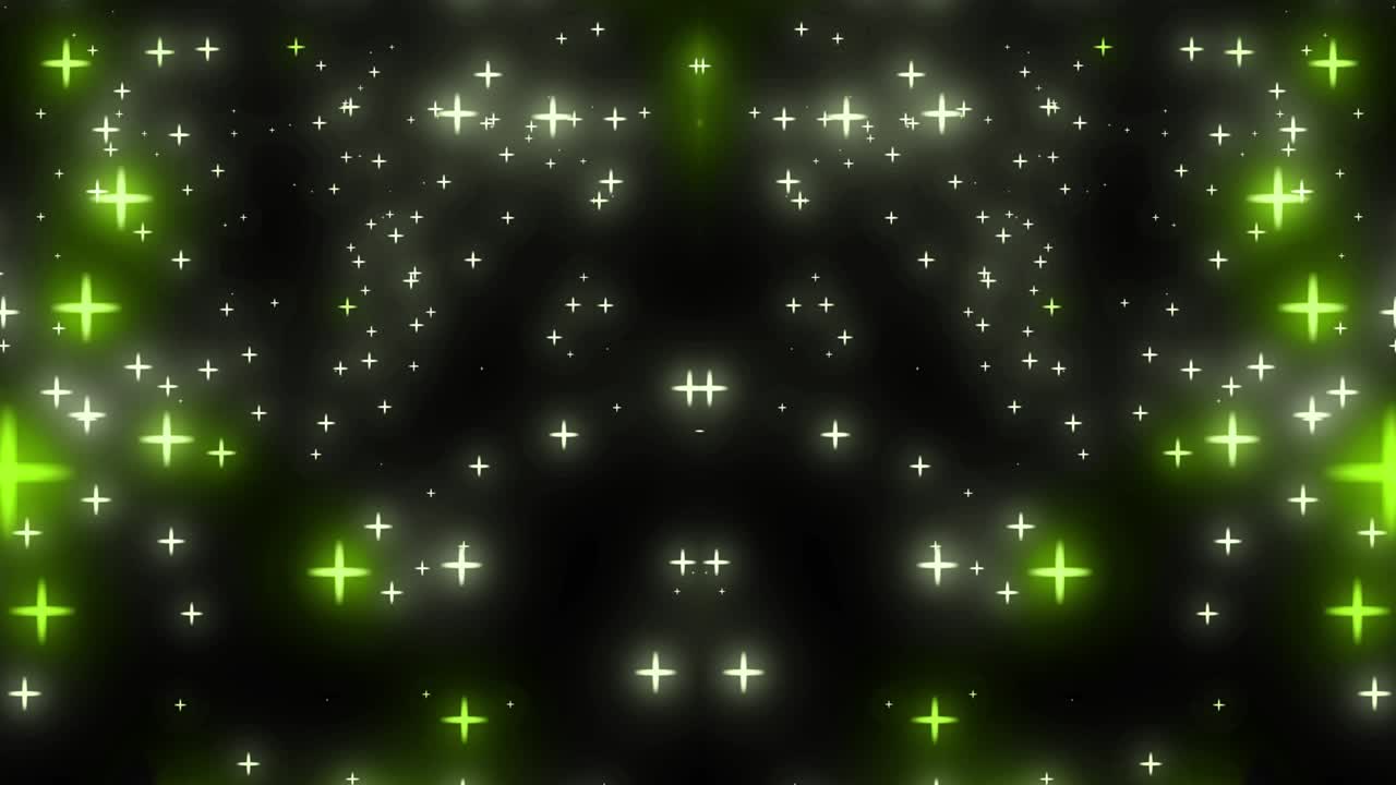 별 회전 입자 운동 그래픽