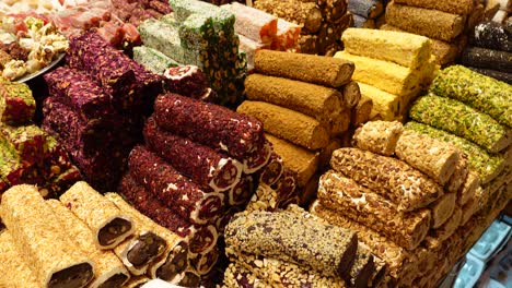 assortment of turkish delight