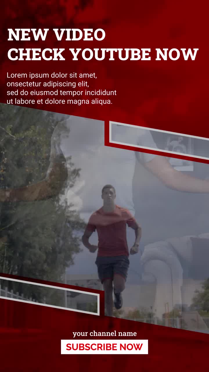 Youtube Insta Story 7 - Social Media Video Template