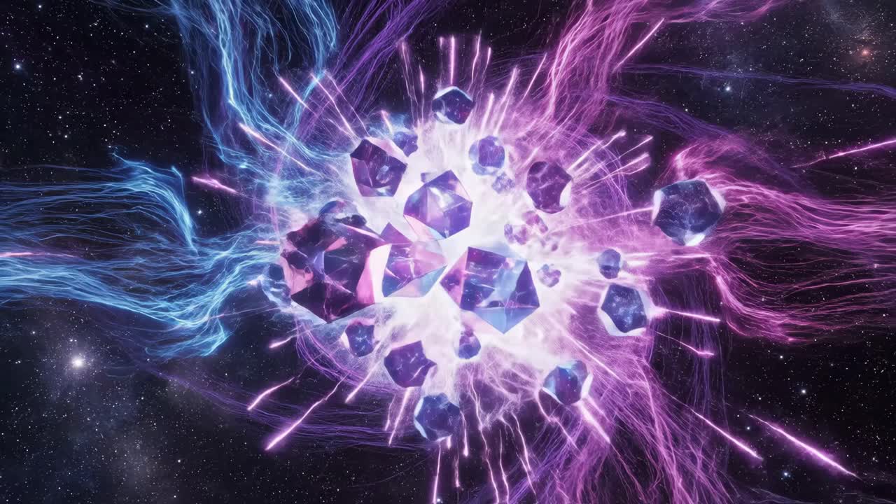 Abstract Crystals in Space