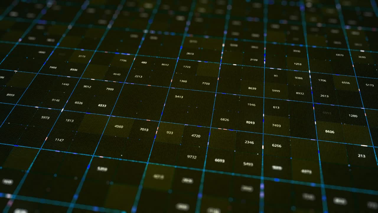 patrón de cuadrícula digital abstracto