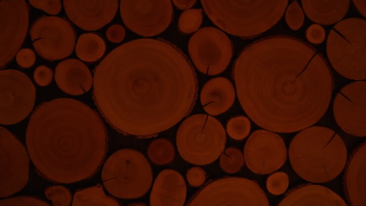 Wooden Log Wall Decor