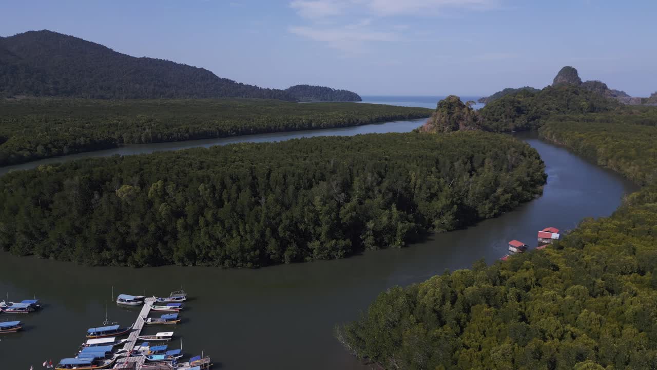 마법의 공중 뷰 비행