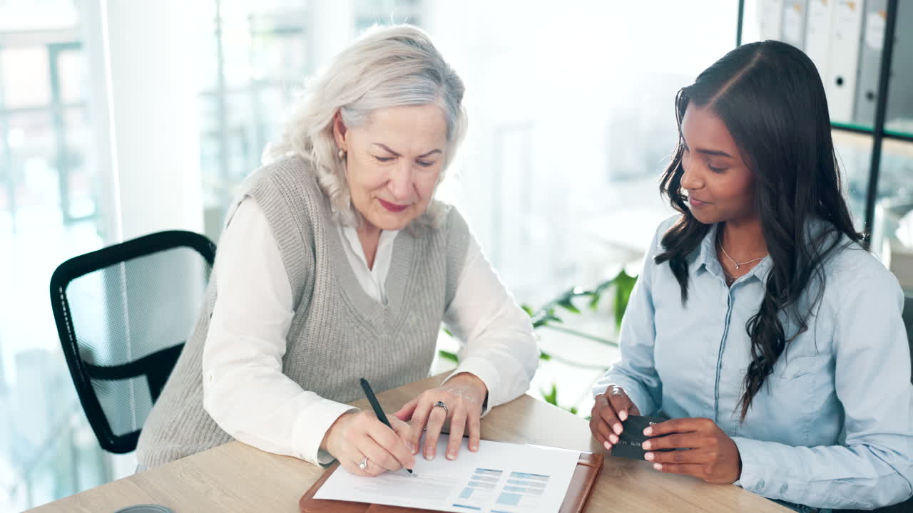 Business woman, financial advisor