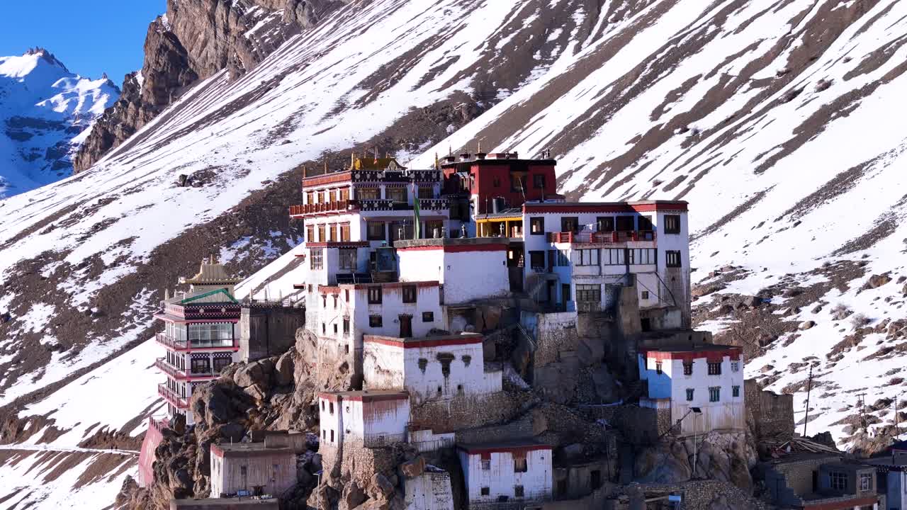 Himalayan Monastery in Winter