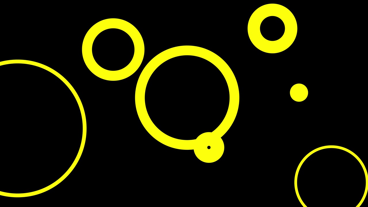 Shape animation circle spreading motion graphics