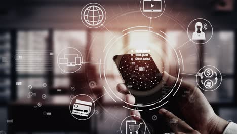 konzeptionelles business-dashboard für die analyse von finanzdaten